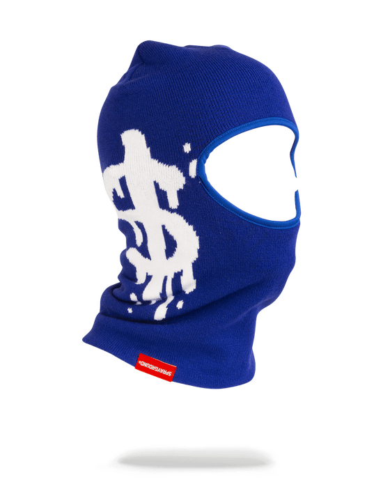 sprayground MONEY DRIP SKI MASK (BLUE)