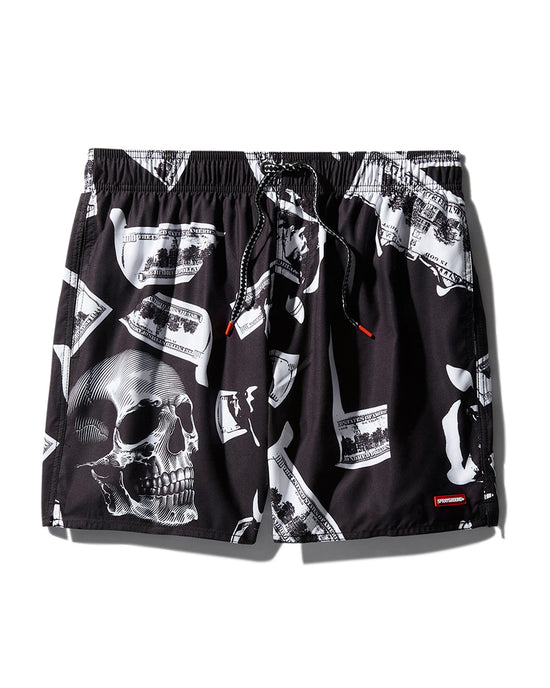 sprayground MONEY NIGHT SHOTO SWIM TRUNKS