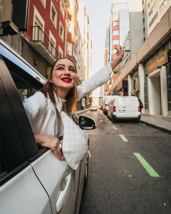 Sprayground MONEY PATTERN POWDER SAVVY CROSSBODY