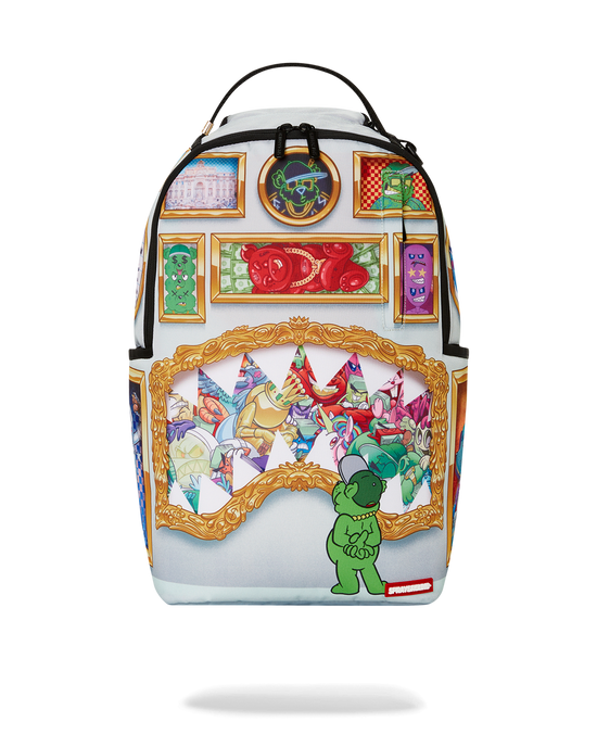 sprayground MONEYBEAR ART CRITIQUE BACKPACK