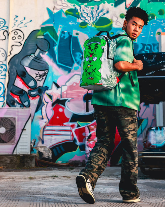 Sprayground MONEYBEAR SEEING TRIPLE BACKPACK