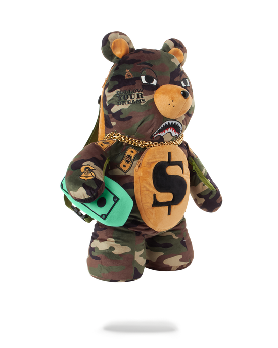 Sprayground MONEYBEAR TEDDY BEAR BACKPACK