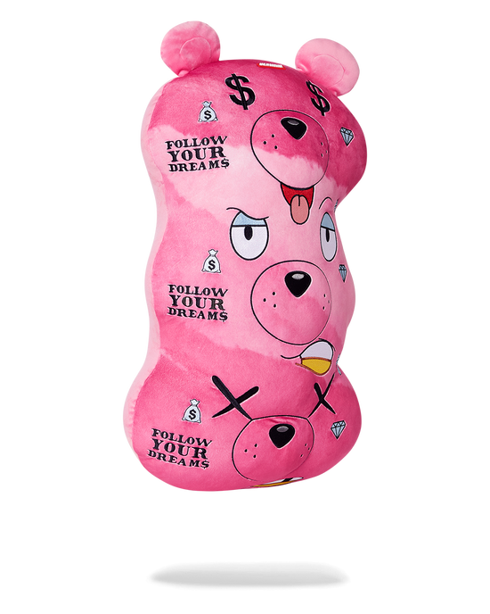 Sprayground MONEYBEAR TRIPLE PINK PLUSH TOY/PILLOW