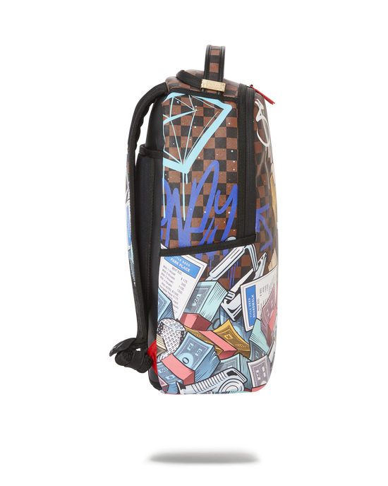 Sprayground MONOPOLY CAN NEVER BE TOO RICH (DLXV)