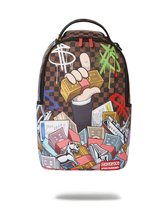 Sprayground MONOPOLY CAN NEVER BE TOO RICH (DLXV)