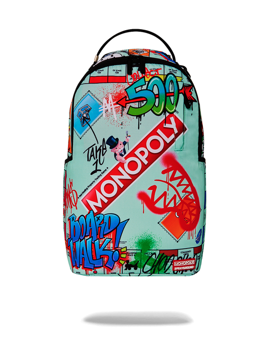 sprayground MONOPOLY DO NOT PASS GO DLXSR BACKPACK