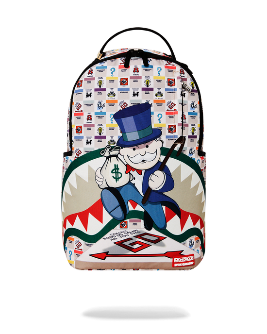 sprayground MONOPOLY GOTTA GO DLXSR BACKPACK