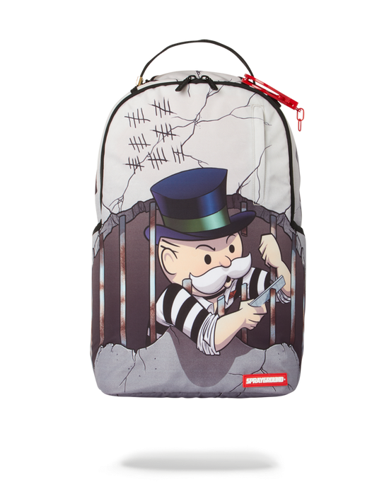 sprayground MONOPOLY: PRISON BREAK BACKPACK