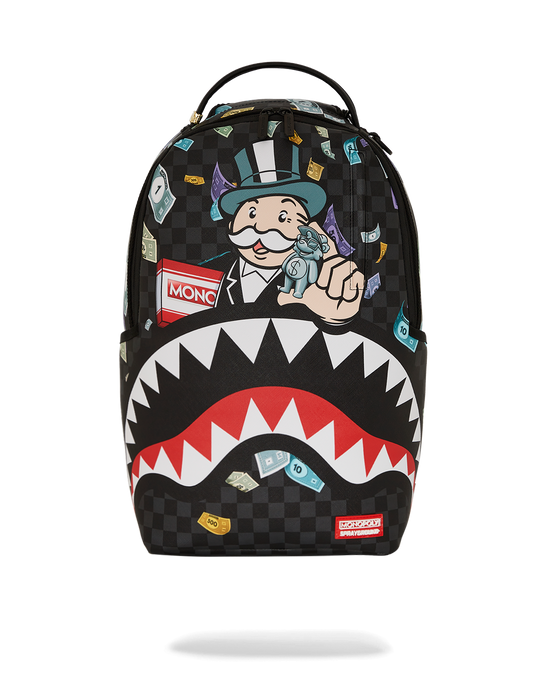 sprayground MONOPOLY SHARK RICH BACKPACK
