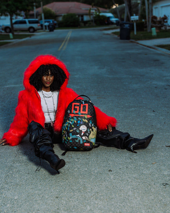 Sprayground MONOPOLY WHEEL BARREL BACKPACK