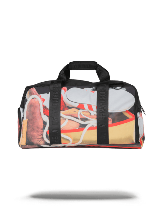 sprayground MUHAMMAD ALI STUFFED DUFFLE