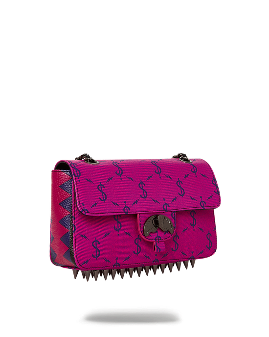 Sprayground $NAPDRAGON GOLD CHAIN SHARK HANDBAG