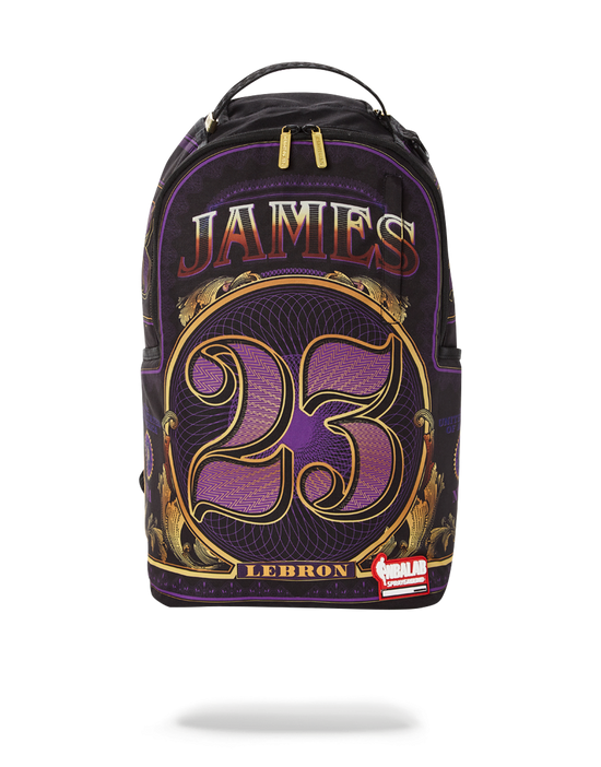 sprayground NBA LEBRON MONEY BACKPACK