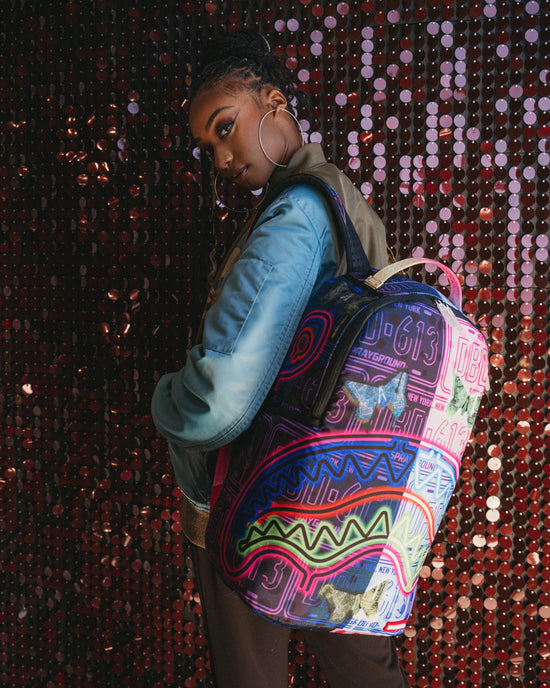 Sprayground NEON BUTTERFLY BACKPACK