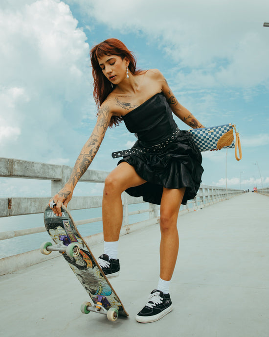 Sprayground NEW SHARK YACHT CLUB CROSSOVER CLUTCH