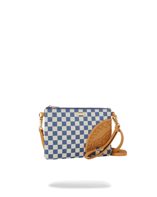 Sprayground NEW SHARK YACHT CLUB CROSSOVER CLUTCH