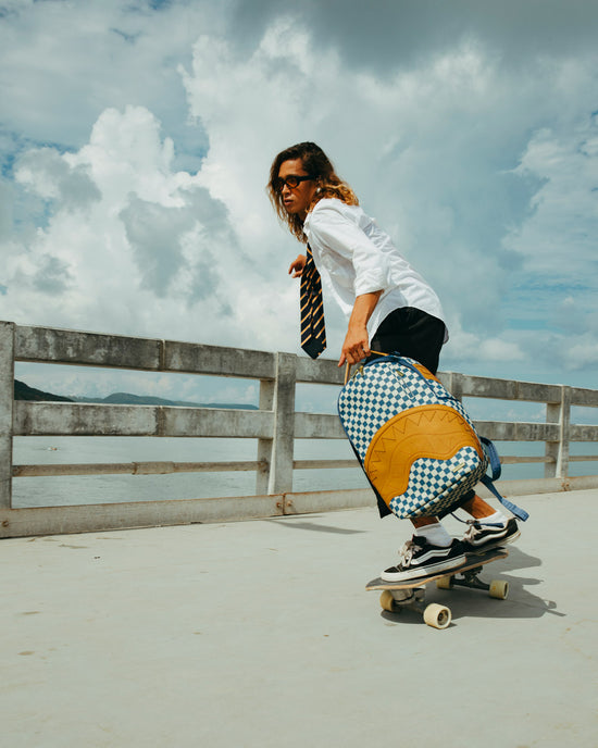 Sprayground NEW SHARK YACHT CLUB DLXSV BACKPACK