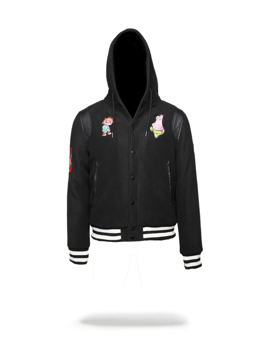 sprayground NICK ANIME VARSITY JACKET