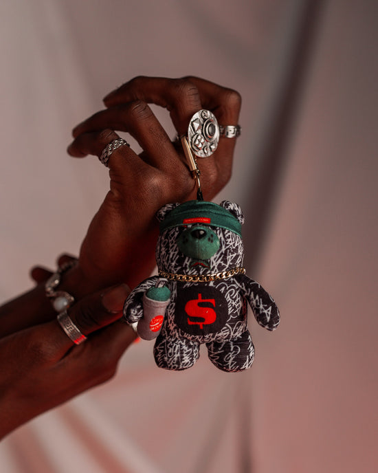 Sprayground NIGHT NIGHT BEAR KEYCHAIN