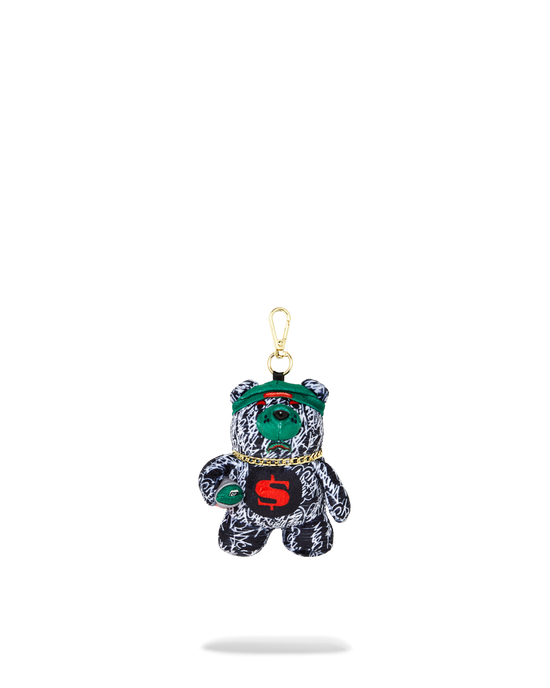 sprayground NIGHT NIGHT BEAR KEYCHAIN