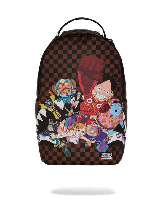 sprayground ONE PIECE EGGHEAD CREW BACKPACK