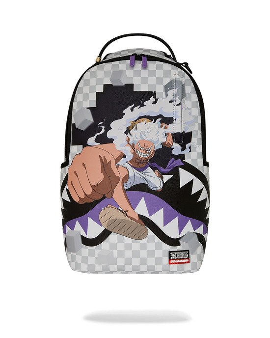 sprayground ONE PIECE GEAR 5 LUFFY CHECKERED SMASH