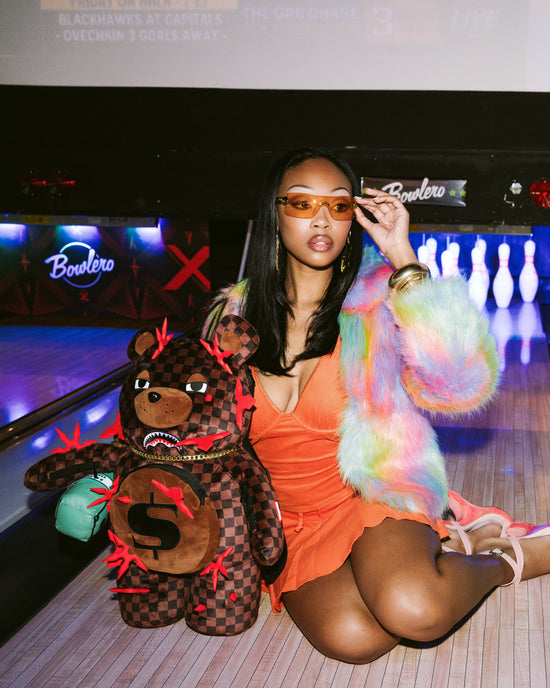 Sprayground OUCH WHATEVER MONEYBEAR BACKPACK