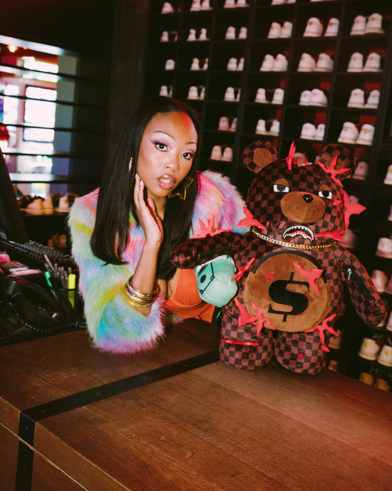 Sprayground OUCH WHATEVER MONEYBEAR BACKPACK