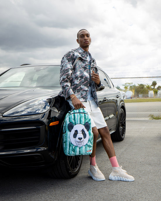 Sprayground PANDA COZY VELOUR FUR BACKPACK