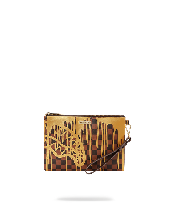 sprayground PARIS PAINT CROSSOVER CLUTCH