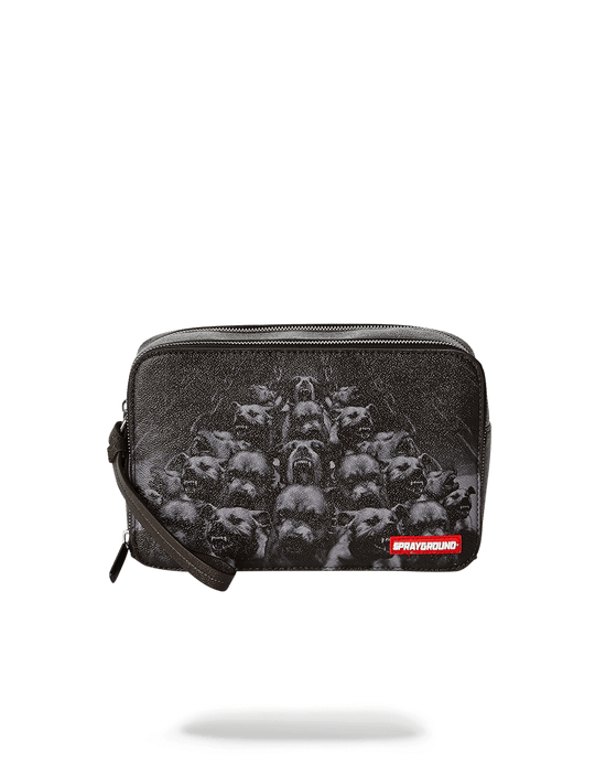 Sprayground PITBULLS TOILETRY AKA MONEY BAG