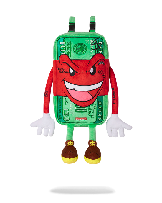 sprayground PLUSH BOY MONEYBOY BACKPACK