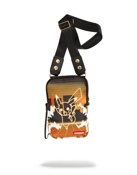 sprayground POKEMON NEON PIKACHU SLING