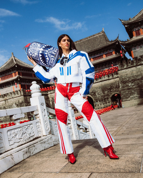 Sprayground PORCELAIN TIGER PHOENIX SHARK BACKPACK