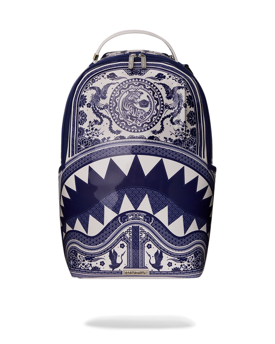 sprayground PORCELAIN TIGER PHOENIX SHARK BACKPACK