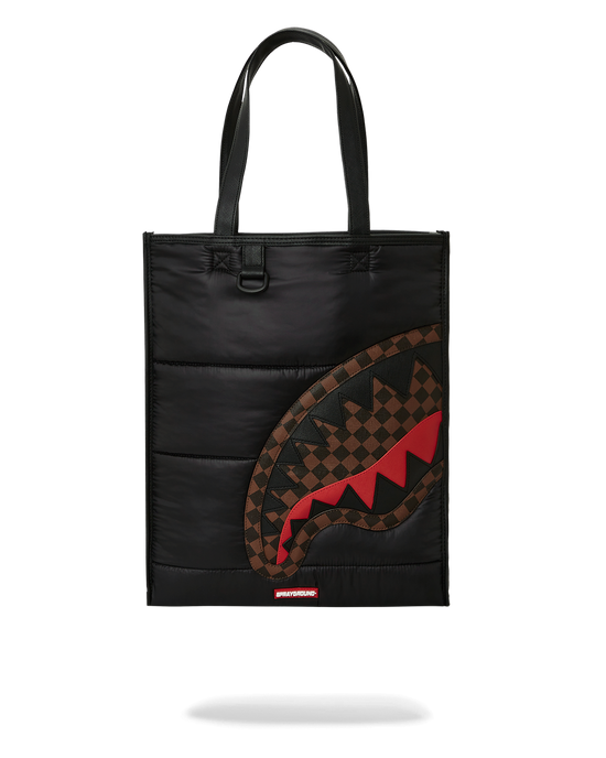 sprayground PUFFER SHARK VAIL FLEX TOTE