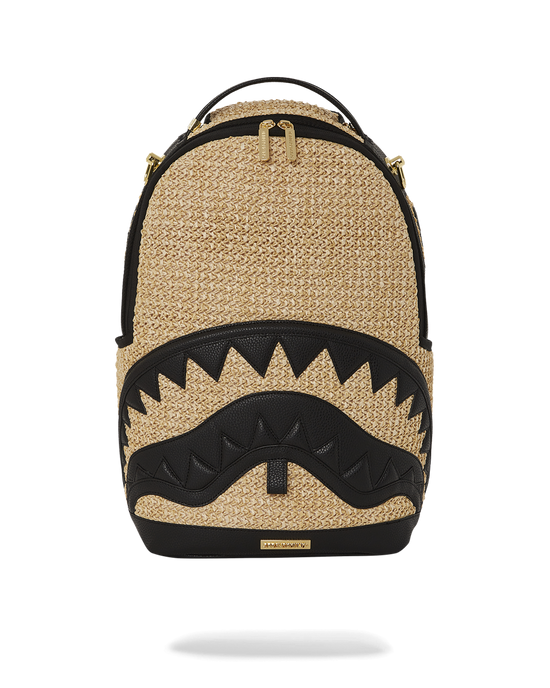 sprayground RAFFIA PALM BACKPACK