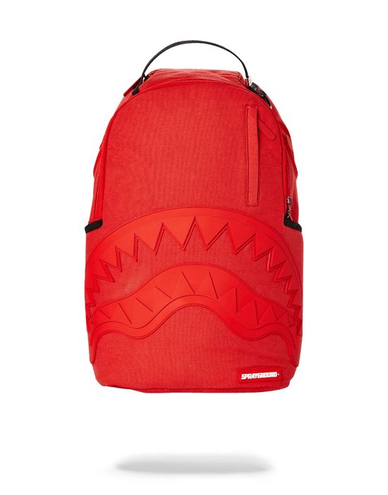 sprayground RED GHOST RUBBER SHARK
