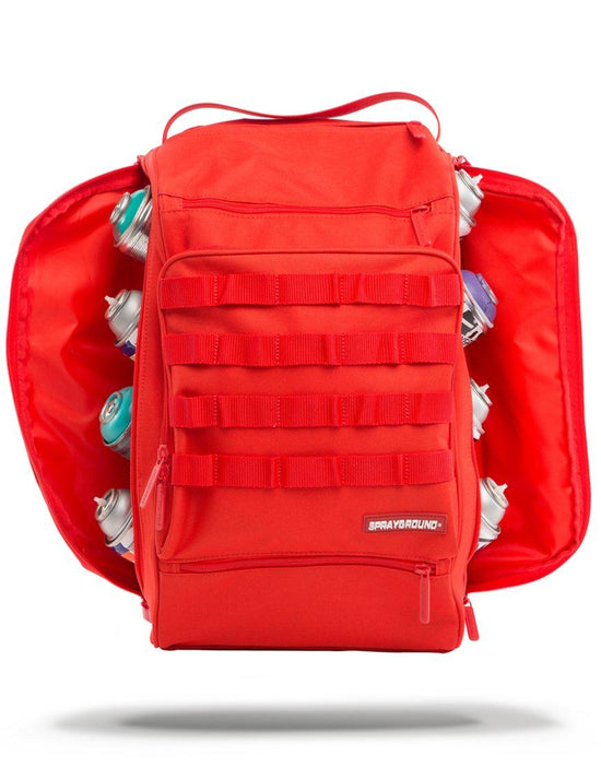 sprayground RED GUB (GRAFFITI UTILITY BACKPACK)