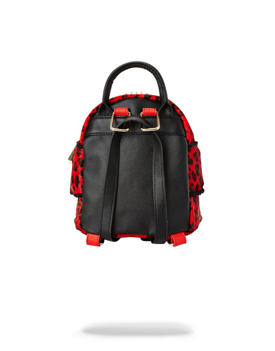 Sprayground RED LEOPARD ANGEL (PONY HAIR)