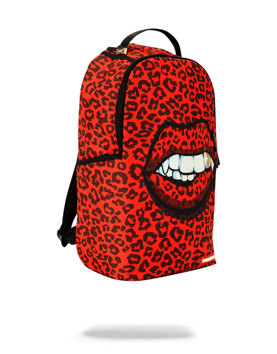 Sprayground RED LEOPARD LIPS