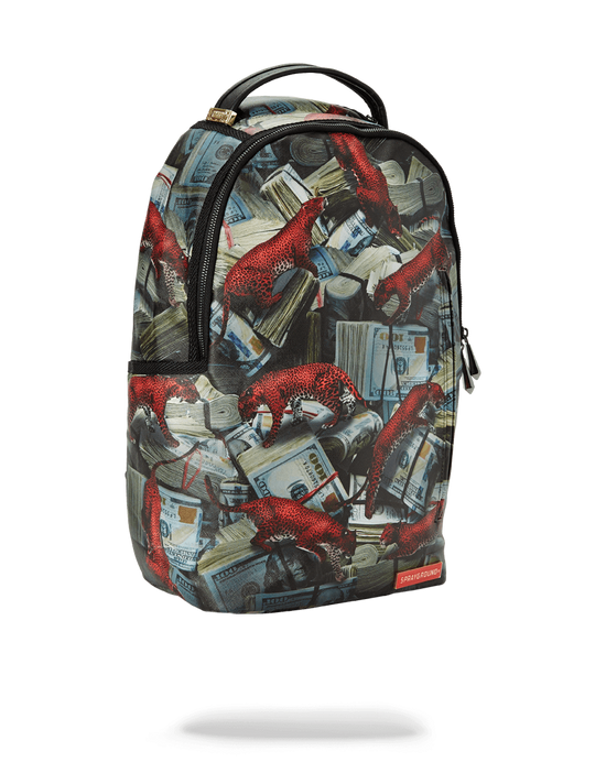 Sprayground RED LEOPARD MONEY