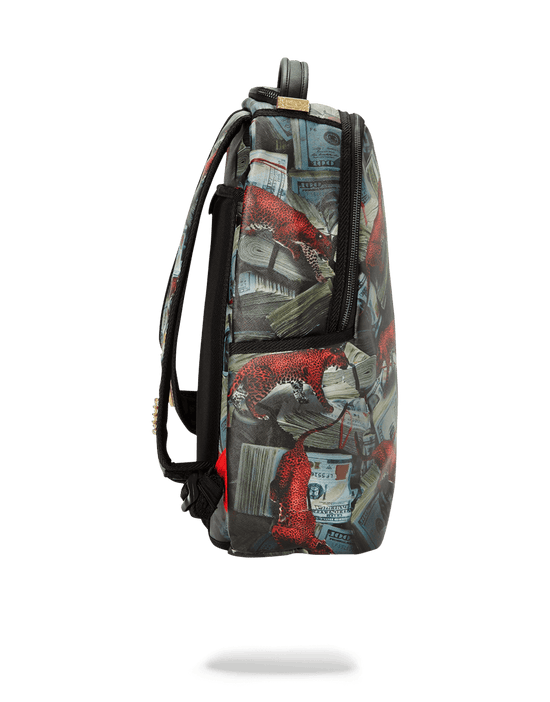 Sprayground RED LEOPARD MONEY