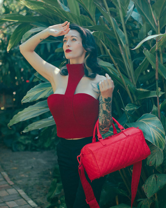 Sprayground RED RIVIERA MINI DUFFLE