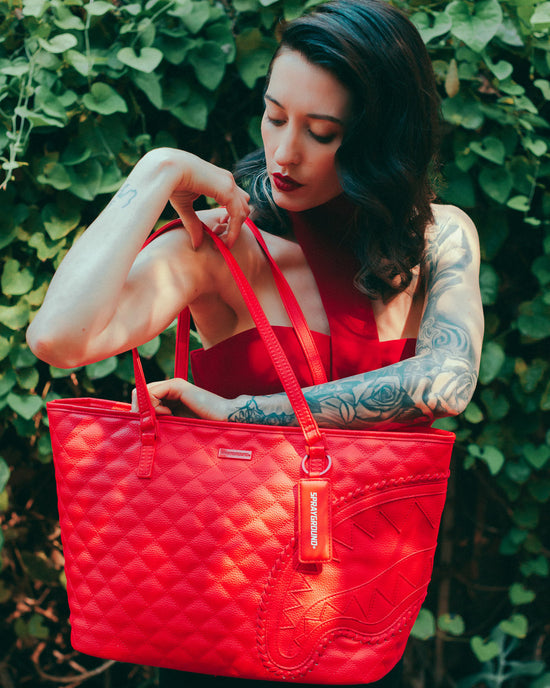 Sprayground RED RIVIERA TOTE