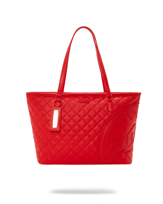 sprayground RED RIVIERA TOTE