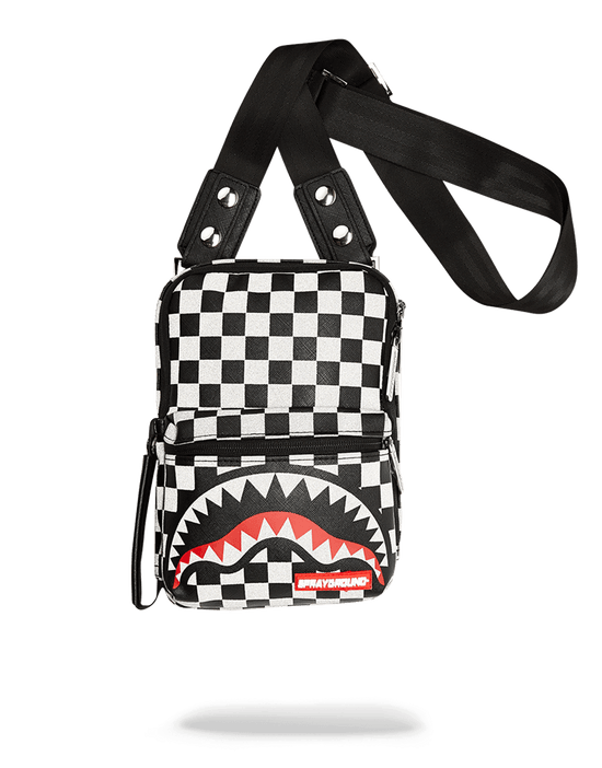 Sprayground REFLECTIVE SHARKS IN PARIS SLING