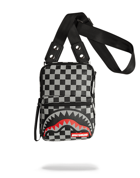 sprayground REFLECTIVE SHARKS IN PARIS SLING