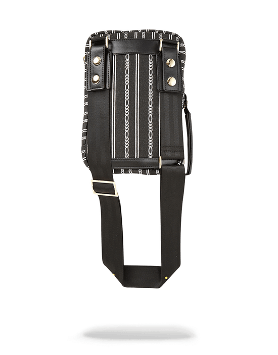 Sprayground REVERSE BLACK SHARKS IN PARIS SLING