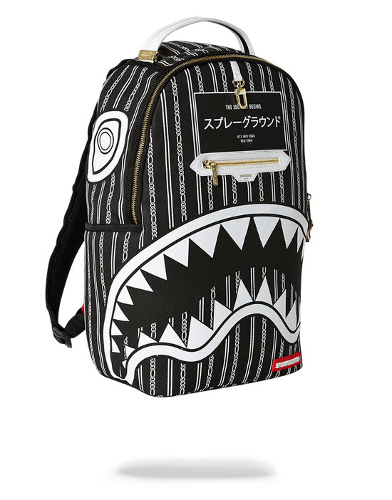 Sprayground REVERSE SHARKS IN PARIS (BLACK)